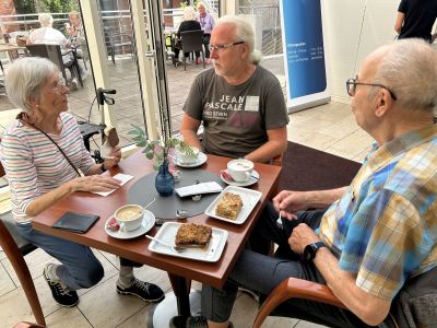 Krankenbesuch bei Gisela Holl
